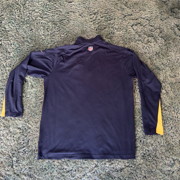 Nike On Field 1/4 Zip Player Team Issue NFL LA Rams Football Large Pullover - Picture 4 of 7